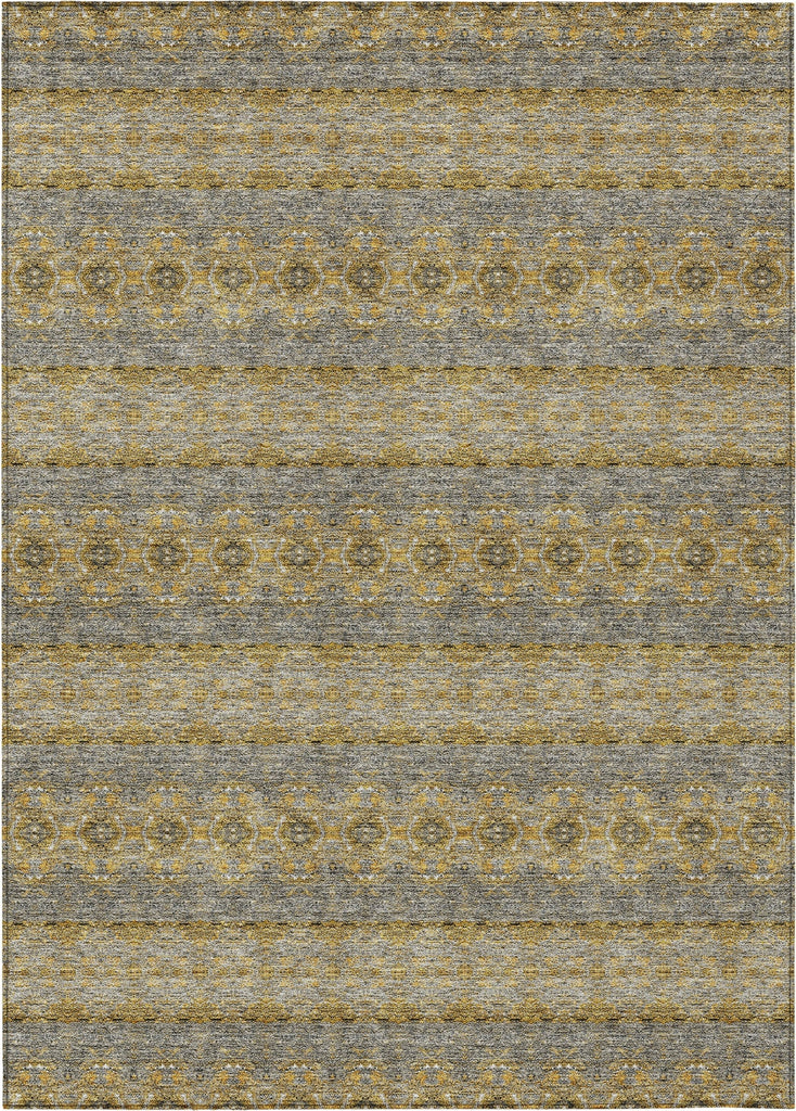 Piper Looms Chantille Bohemian ACN615 Gold Area Rug