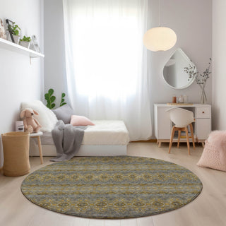 Piper Looms Chantille Bohemian ACN615 Gold Area Rug