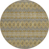 Piper Looms Chantille Bohemian ACN615 Gold Area Rug