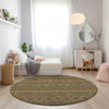 Piper Looms Chantille Bohemian ACN615 Green Area Rug