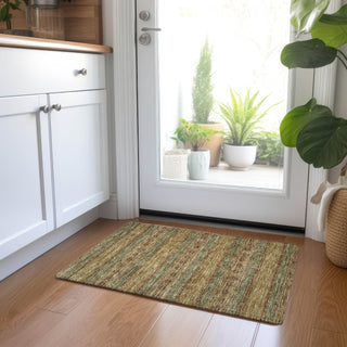 Piper Looms Chantille Bohemian ACN615 Green Area Rug