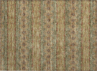 Piper Looms Chantille Bohemian ACN615 Green Area Rug