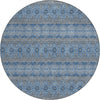 Piper Looms Chantille Bohemian ACN615 Navy Area Rug