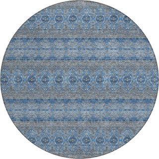 Piper Looms Chantille Bohemian ACN615 Navy Area Rug