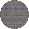 Piper Looms Chantille Bohemian ACN615 Purple Area Rug