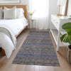 Piper Looms Chantille Bohemian ACN615 Purple Area Rug