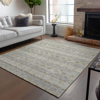 Piper Looms Chantille Bohemian ACN615 Silver Area Rug