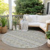 Piper Looms Chantille Bohemian ACN615 Silver Area Rug