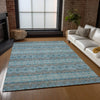 Piper Looms Chantille Bohemian ACN615 Teal Area Rug