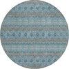 Piper Looms Chantille Bohemian ACN615 Teal Area Rug