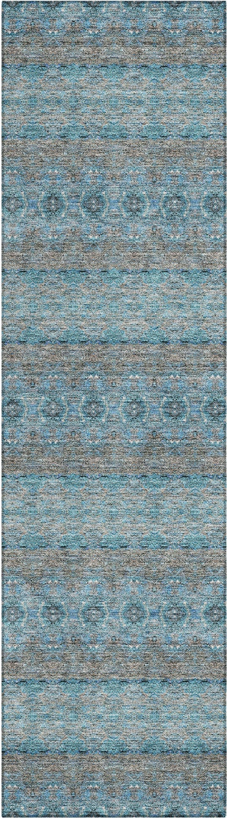 Piper Looms Chantille Bohemian ACN615 Teal Area Rug