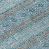 Piper Looms Chantille Bohemian ACN615 Teal Area Rug