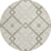 Piper Looms Chantille Geometric ACN616 Beige Area Rug