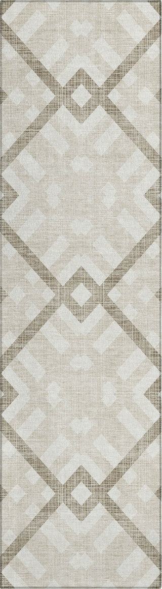 Piper Looms Chantille Geometric ACN616 Beige Area Rug