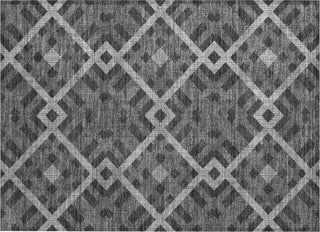 Piper Looms Chantille Geometric ACN616 Charcoal Area Rug