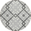 Piper Looms Chantille Geometric ACN616 Gray Area Rug