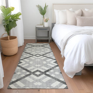 Piper Looms Chantille Geometric ACN616 Gray Area Rug