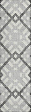 Piper Looms Chantille Geometric ACN616 Gray Area Rug