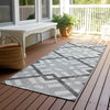 Piper Looms Chantille Geometric ACN616 Gray Area Rug