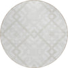 Piper Looms Chantille Geometric ACN616 Ivory Area Rug