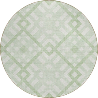 Piper Looms Chantille Geometric ACN616 Mint Area Rug