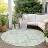 Piper Looms Chantille Geometric ACN616 Mint Area Rug