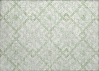 Piper Looms Chantille Geometric ACN616 Mint Area Rug