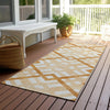 Piper Looms Chantille Geometric ACN616 Peach Area Rug