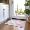 Piper Looms Chantille Geometric ACN616 Pink Area Rug