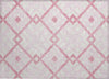 Piper Looms Chantille Geometric ACN616 Pink Area Rug