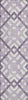 Piper Looms Chantille Geometric ACN616 Purple Area Rug