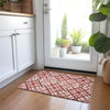 Piper Looms Chantille Geometric ACN616 Red Area Rug