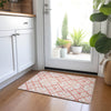 Piper Looms Chantille Geometric ACN616 Salmon Area Rug