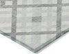 Piper Looms Chantille Geometric ACN616 Silver Area Rug