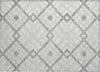 Piper Looms Chantille Geometric ACN616 Silver Area Rug