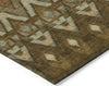 Piper Looms Chantille Southwest ACN617 Brown Area Rug