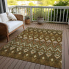 Piper Looms Chantille Southwest ACN617 Brown Area Rug