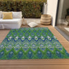 Piper Looms Chantille Southwest ACN617 Green Area Rug