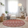 Piper Looms Chantille Southwest ACN617 Pink Area Rug