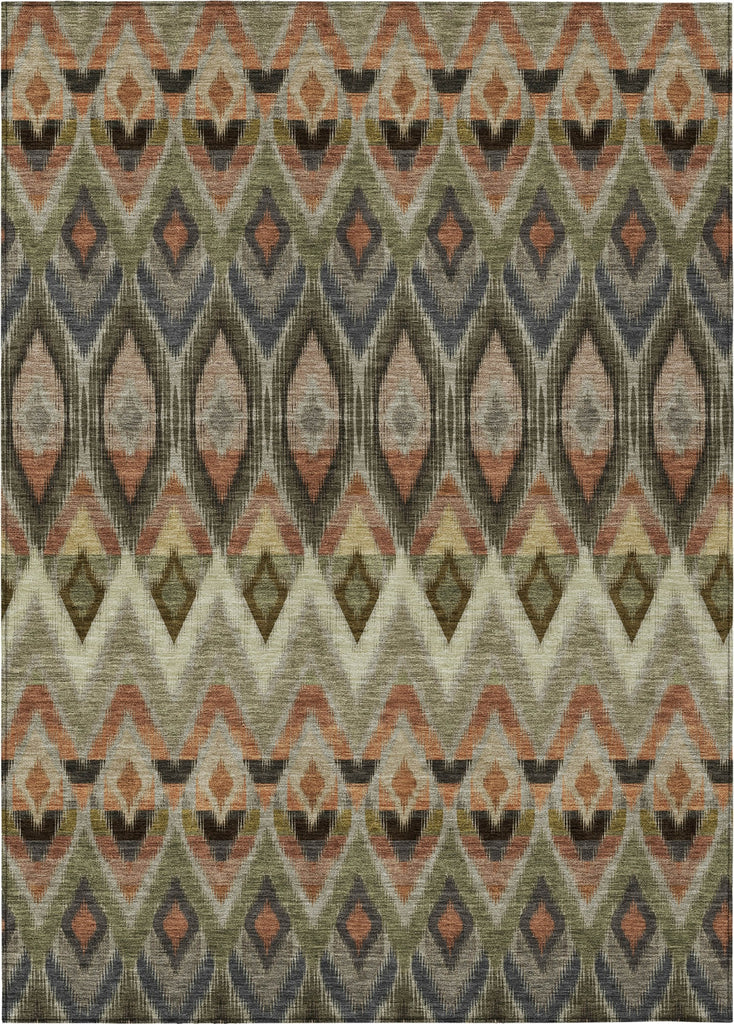 Piper Looms Chantille Southwest ACN617 Taupe Area Rug