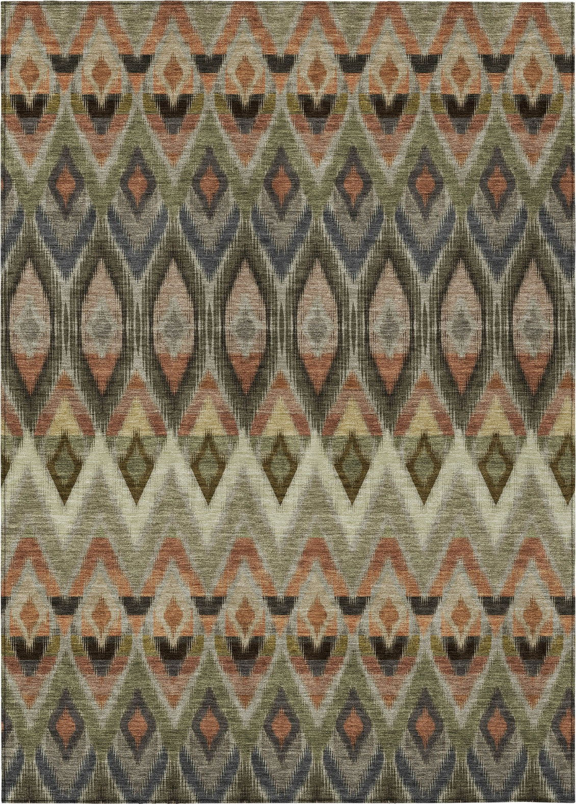Piper Looms Chantille Southwest ACN617 Taupe Area Rug