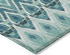 Piper Looms Chantille Southwest ACN617 Teal Area Rug