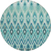 Piper Looms Chantille Southwest ACN617 Teal Area Rug