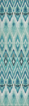 Piper Looms Chantille Southwest ACN617 Teal Area Rug