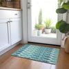 Piper Looms Chantille Southwest ACN617 Teal Area Rug