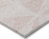 Piper Looms Chantille Geometric ACN618 Blush Area Rug