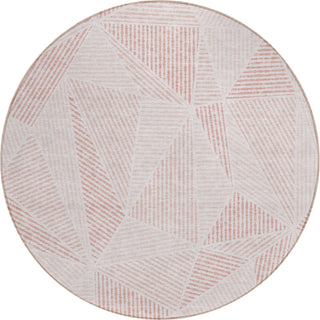 Piper Looms Chantille Geometric ACN618 Blush Area Rug