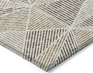 Piper Looms Chantille Geometric ACN618 Brown Area Rug