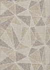 Piper Looms Chantille Geometric ACN618 Brown Area Rug