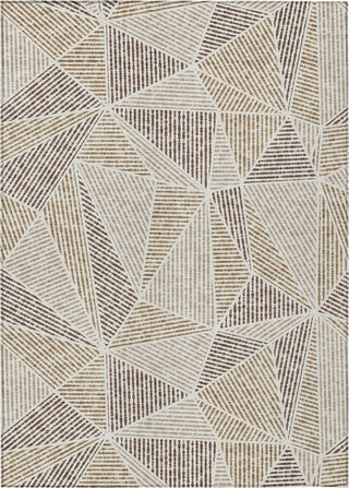 Piper Looms Chantille Geometric ACN618 Brown Area Rug